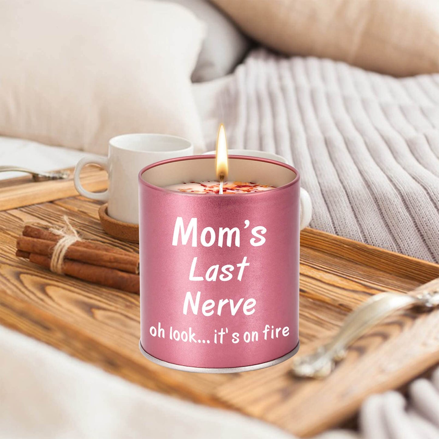 Mothers Day Gifts for Mom from Daughter Son Kids Birthday Gifts Stocking Stuffers Christmas Presents Great ldeas Funny Mom Gift,9oz Scented Candles