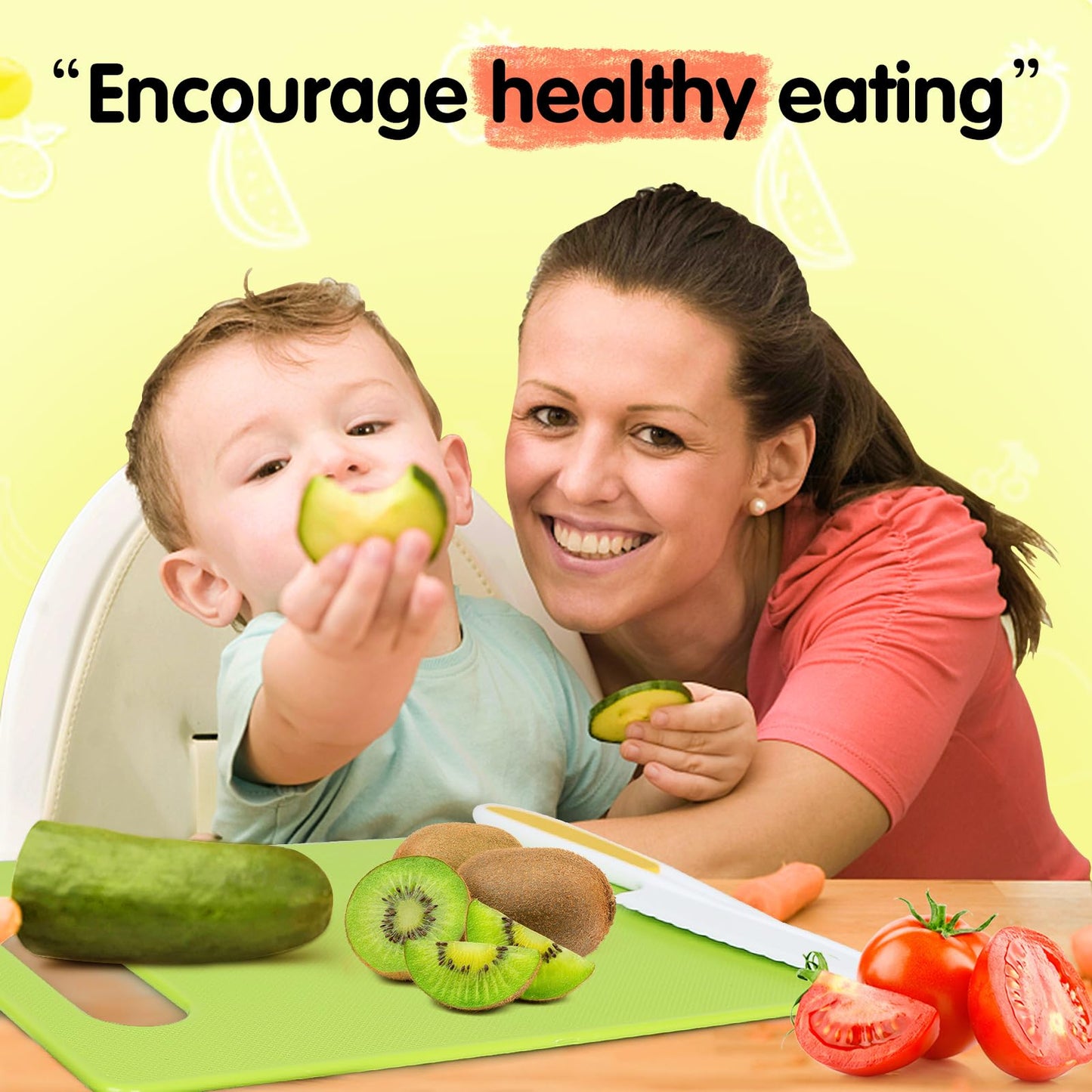 28PCS Toddler Knife Set - Kids Knifes for Real Cooking, Wooden Kids Kitchen Knife Set with Gloves Cutting Board Crinkle Cutters Kid Safe Knives, Toddlers Kitchen Tools