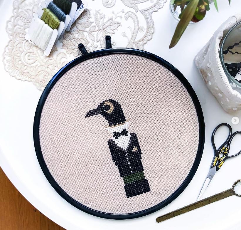 Nurge Premium Quality, Metal Spring Tension Embroidery Hoops, Cross Stich Hoop, Darning Hoops, Embroidery Tension Shed (Black, Siz Mix)