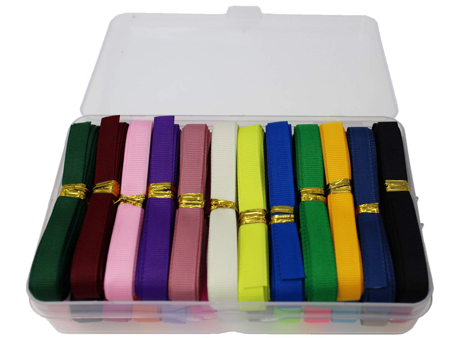 Assorted Grosgrain Satin Ribbon 1/4 inch 100Yards Flower Boutique Gift Wrapping Package Ribbon DIY Crafts Bow Hair Headband Accessories Ribbon 6mm Wide Fabric Ribbon