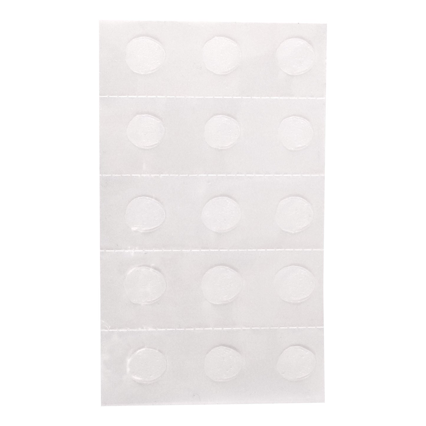Gorilla Permanent Adhesive Dots, Double-Sided, 150 Pieces, 0.5" Diameter, Clear, (Pack of 1)