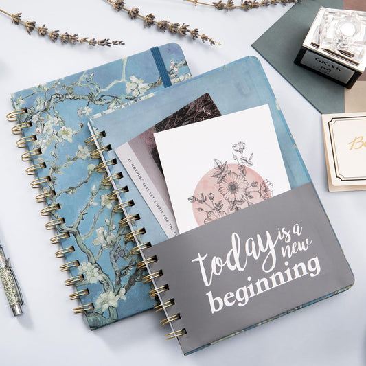 2025-2026 Planner – Planner 2025-2026, July 2025 - June 2026, Weekly & Monthly Planners, 8.5" x 6.4", Hardcover, Twin-Wire Binding, Monthly Tabs, Inner Pocket, Daily Organizer