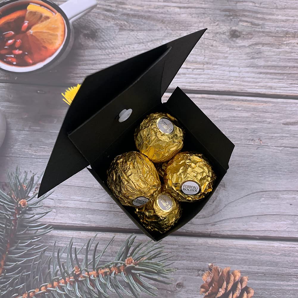 Suponey 30 Pcs Graduation Gift Boxes Candy Boxes for Graduation Keepsake Party Decorations