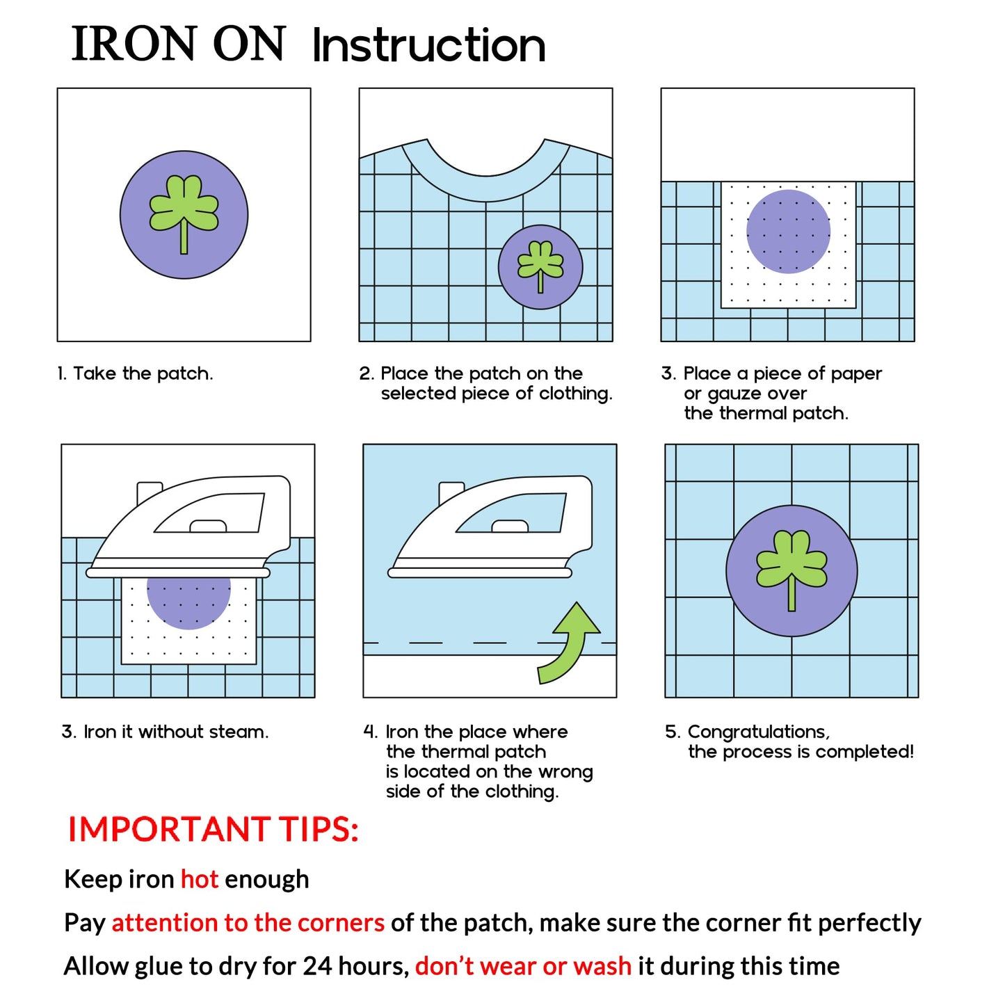 Iron on Flower and Butterfly Patches, Embroidered Iron on/Sew on Decorative Patches for Clothing, Pants, Backpacks, Hats, Jeans, DIY Accessories.