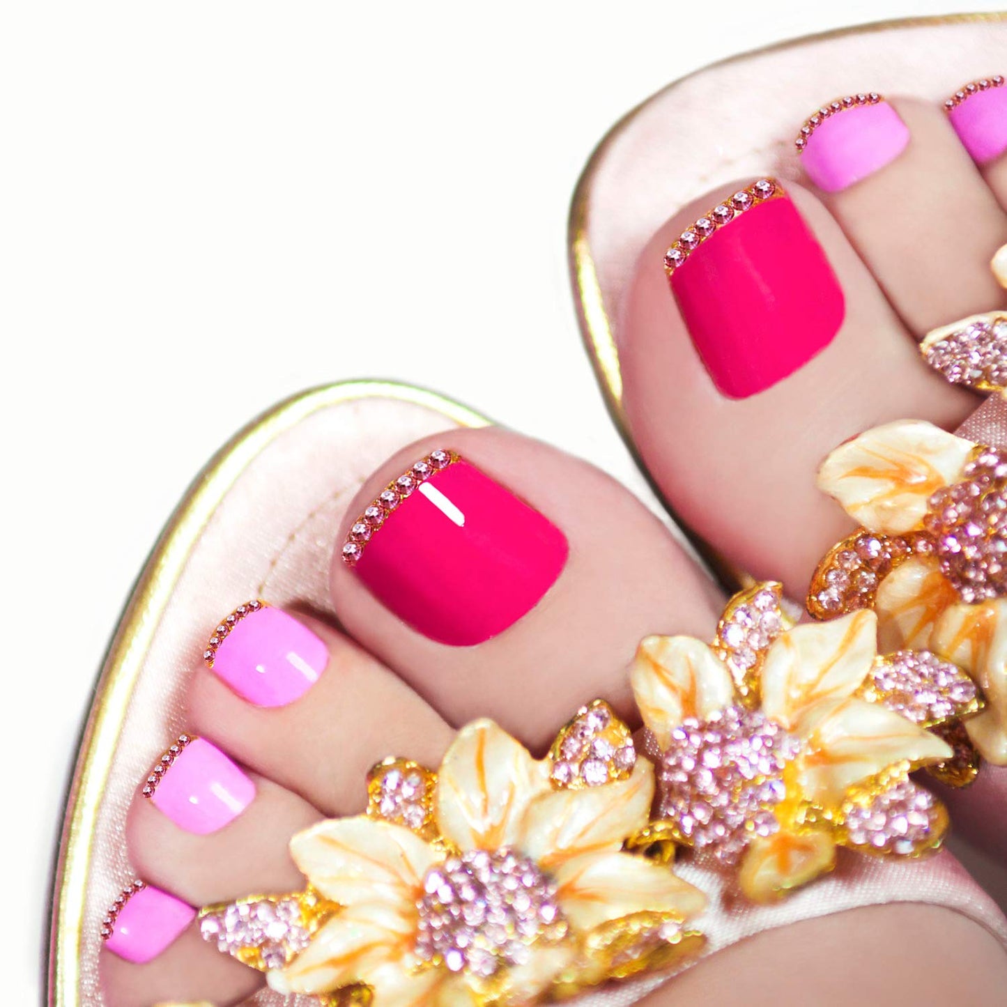 2000 Pcs Pink Flatback Rhinestones Bulk for Crafting 6 Sizes Round Crystal Nail Rhinestones Bedazzling Nail Gems with Tweezer Picking Pen for Nail Art Makeup Clothes Shoes DIY