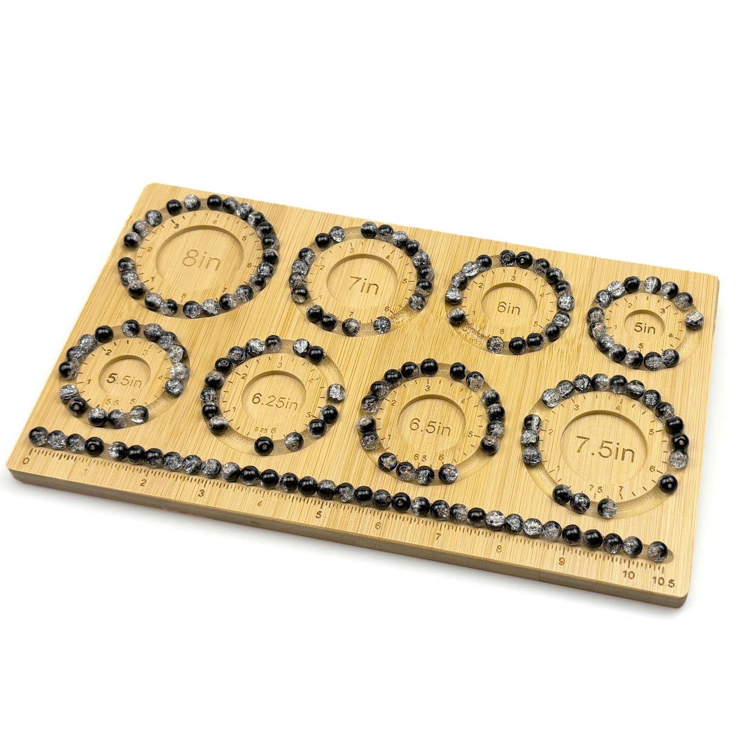 Bead Boards for Jewelry Making, Bamboo Beading Board for Jewelry Bracelet Making, Bracelet Bead Board, Bracelet Bead Board for Bracelet, Jewelry Making Supplies,DIY Bead Tray Bracelet Tray