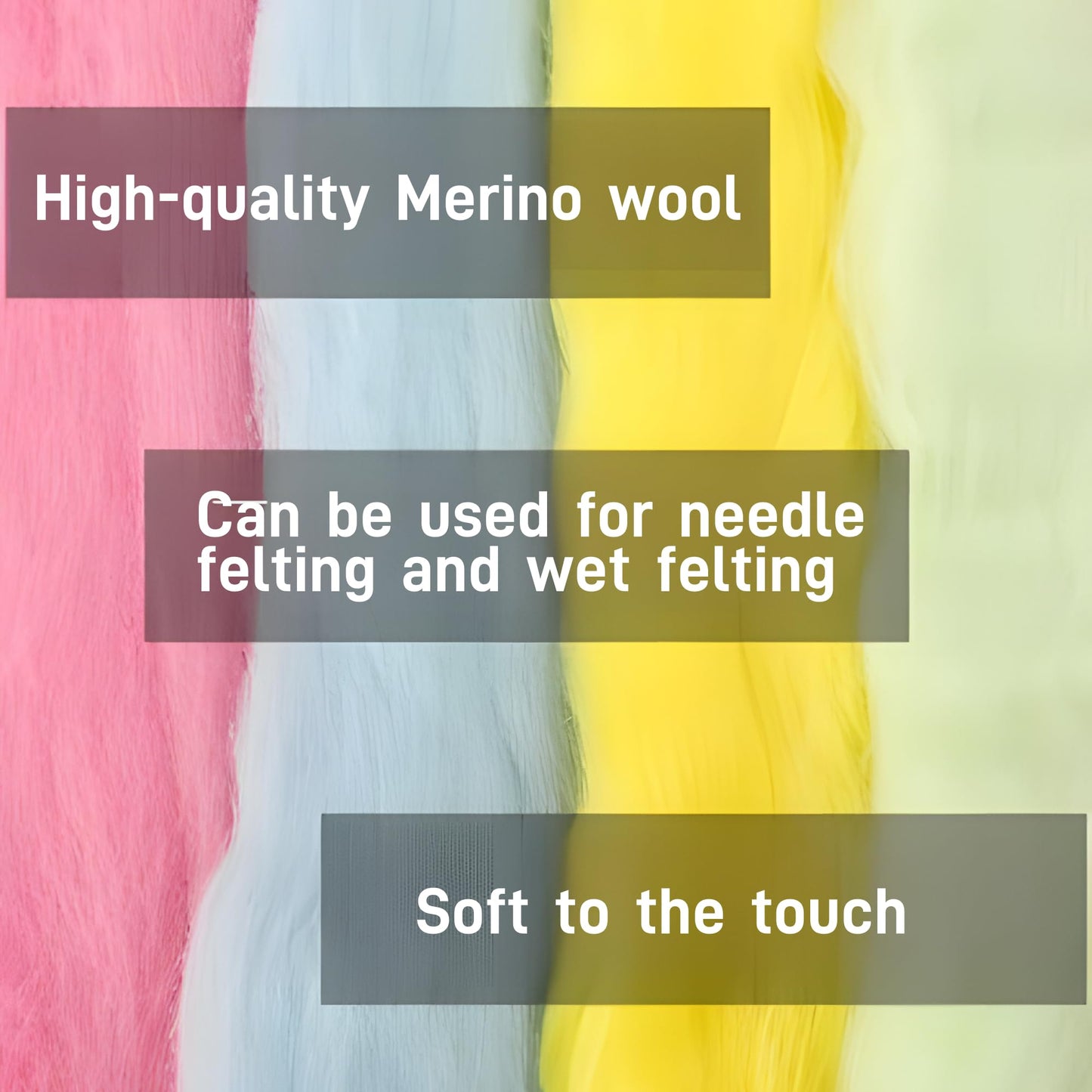 Needle Felting Kit,Wool Roving 20 Colors Set,Tools for Felted Animal Needle Felting Supplies,Needle Wool Felting Tools Kit