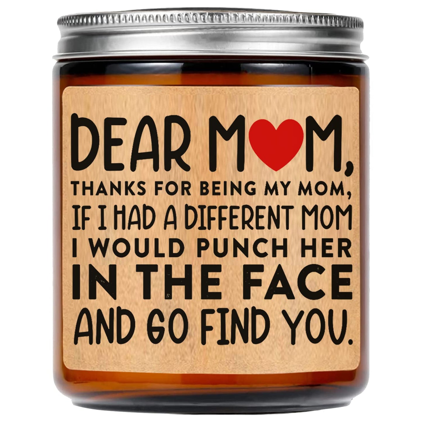 ShinyKT Gifts for Mom from Daughter Son - Mothers Day Gifts for Mom Wife - Birthday, Christmas Gift Ideas for Moms - Gift for Mama, Moms, Mother from Kids - Lavender Scented 7oz