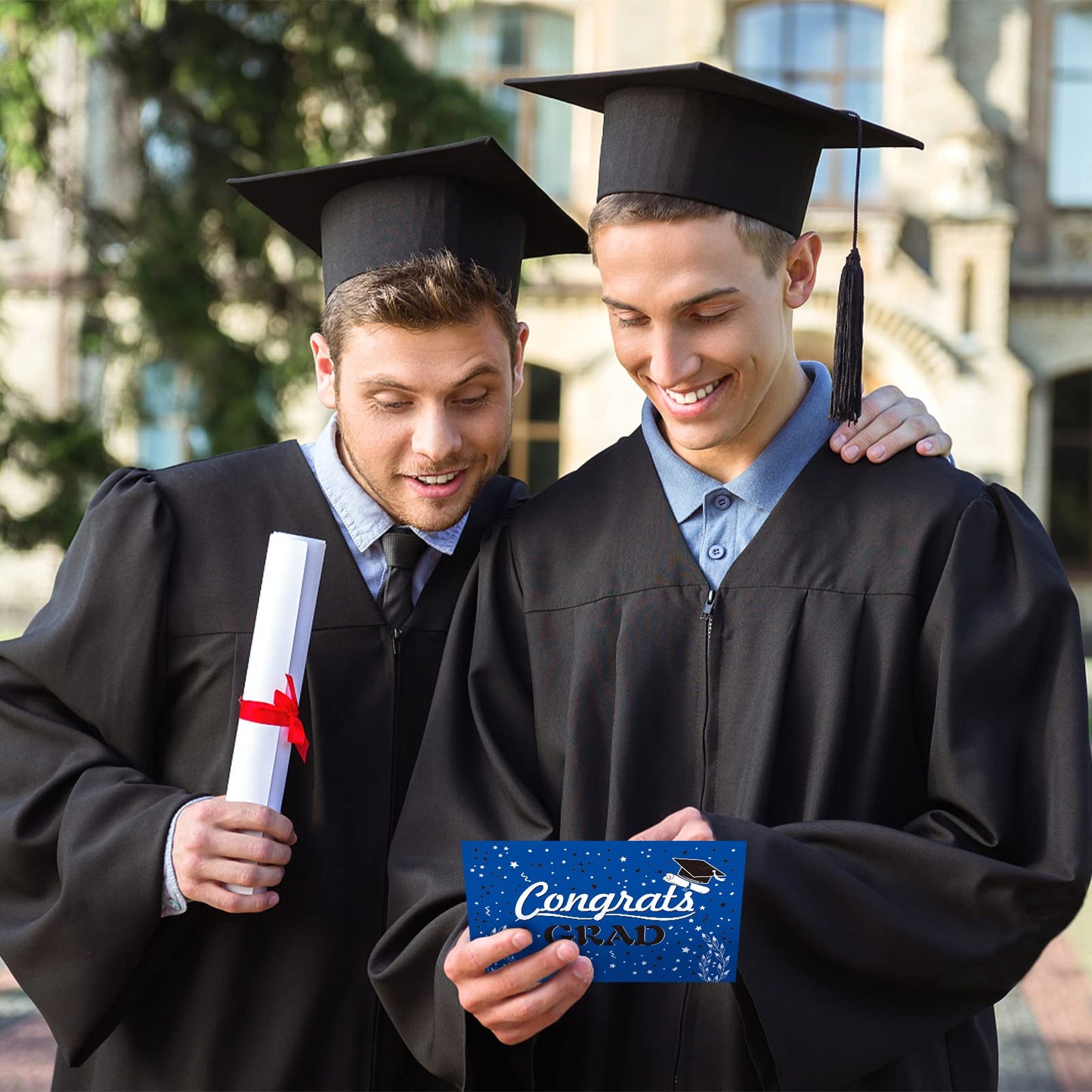 Graduation Wish & Advice Cards - 50PCs Graduate Party Supplies Advice Card for Class of 2026 Graduations Party, Graduate Favors Cards for High/College/Senior School