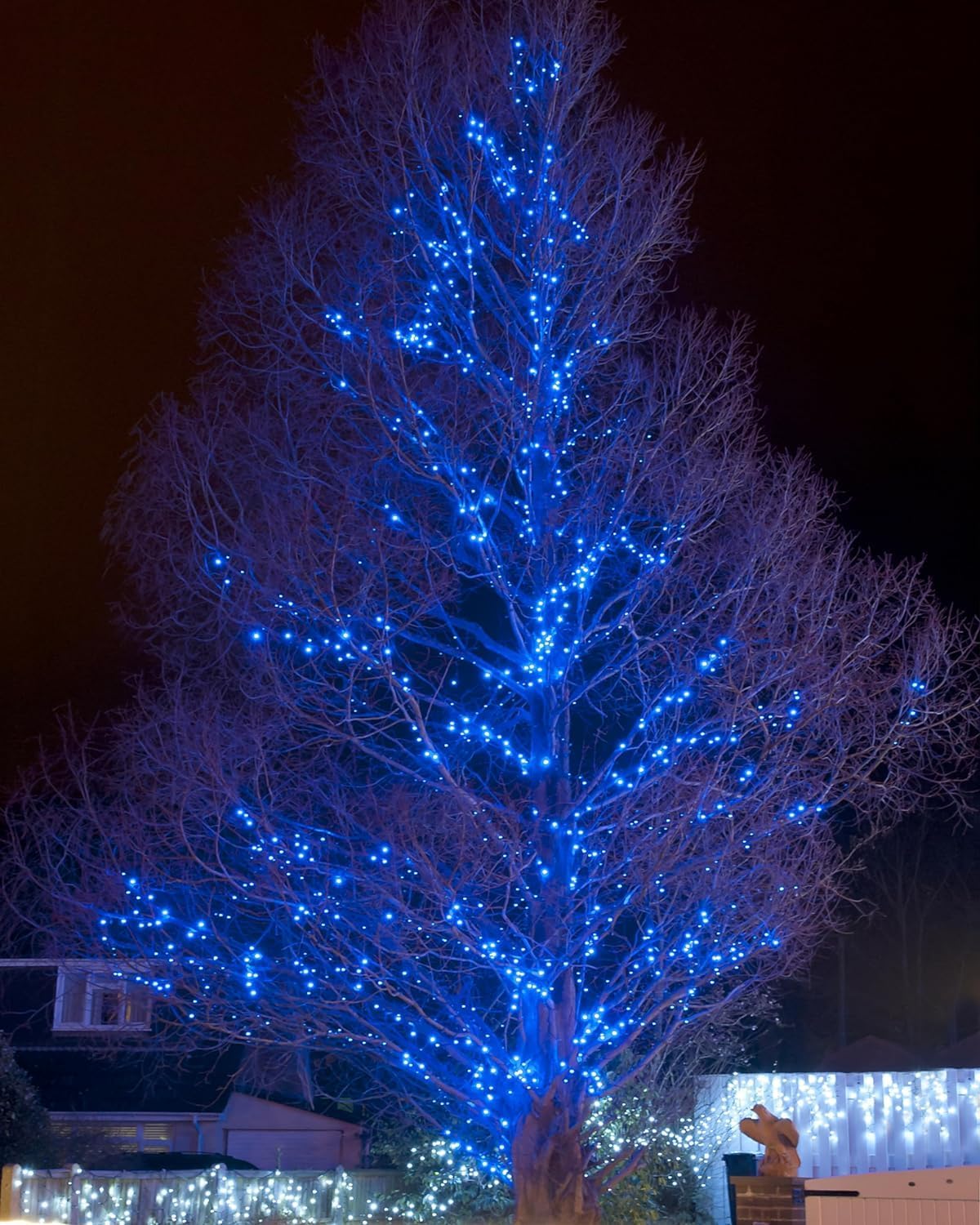 2 Pack Solar String Lights Outdoor, 200 LED Extra-Long 72FT Solar Powered Lights with 8 Lighting Modes, Waterproof Outdoor Lighting Decoration for Garden, Patio, Balcony, Xmas, Wedding, Party