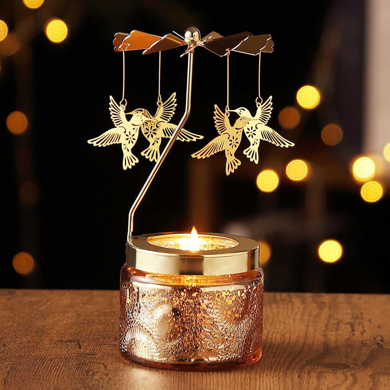 Hummingbird Gifts for Women, Birthday Gifts for Mom Daughter Sister Wife, Unique Easter Gift for Friend Women, Rotatable Scented Candles Gift for Mothers Day Anniversary Christmas