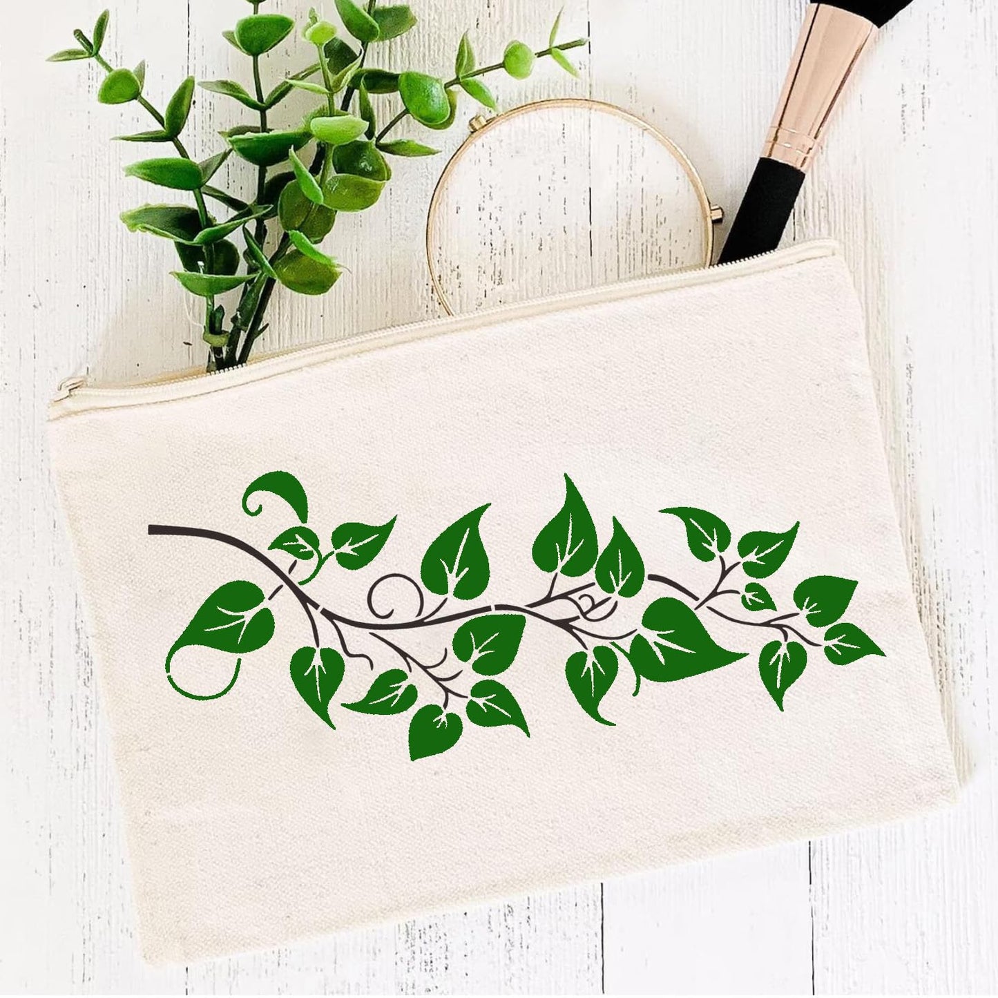 Leaf Stencils Vine Stencil Leaves Floral Stencils Reusable DIY Crafts Drawing Templates for Painting on Wood Wall Canvas Furniture