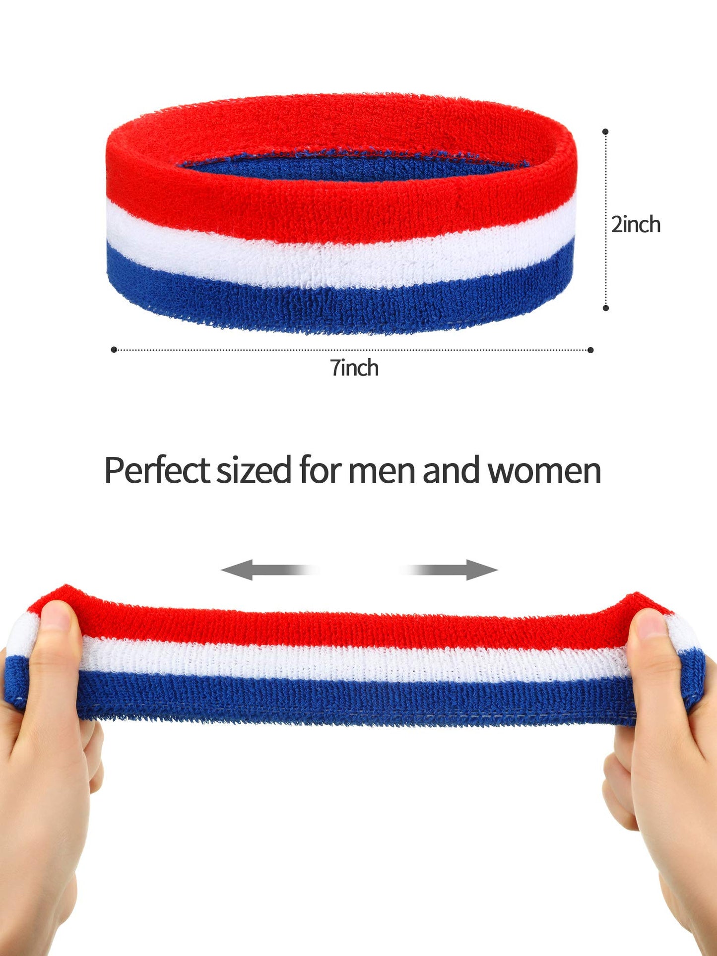 Frienda American Flag Costume Cape, 4th of July 250th Retro 80's USA Sunglasses and Flag Headband for 250th Anniversary(Classic Style)