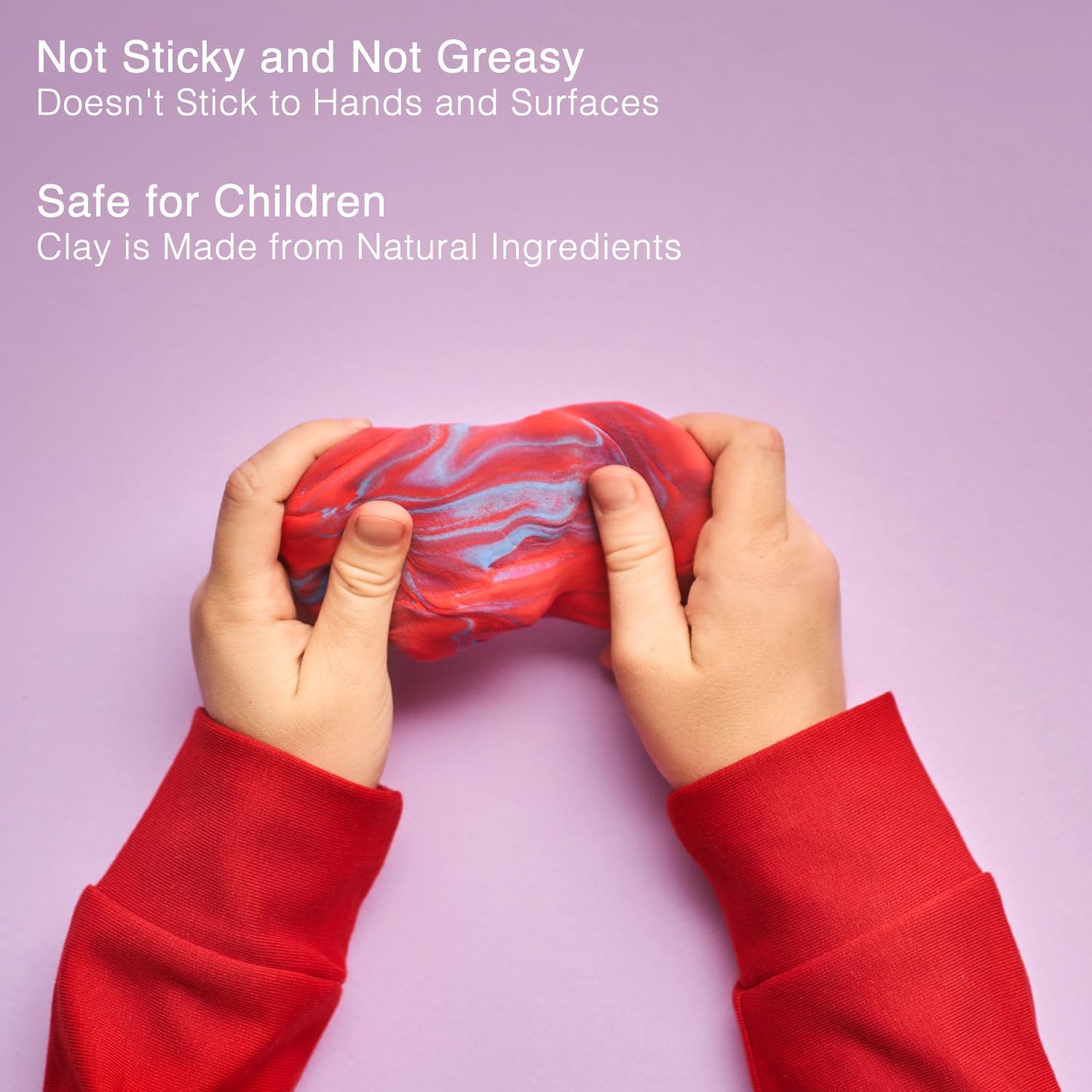 Air Dry Clay Kit - 24 Colors, Soft & Ultra Light, Modeling Clay for Kids with Accessories, Tools and Tutorials