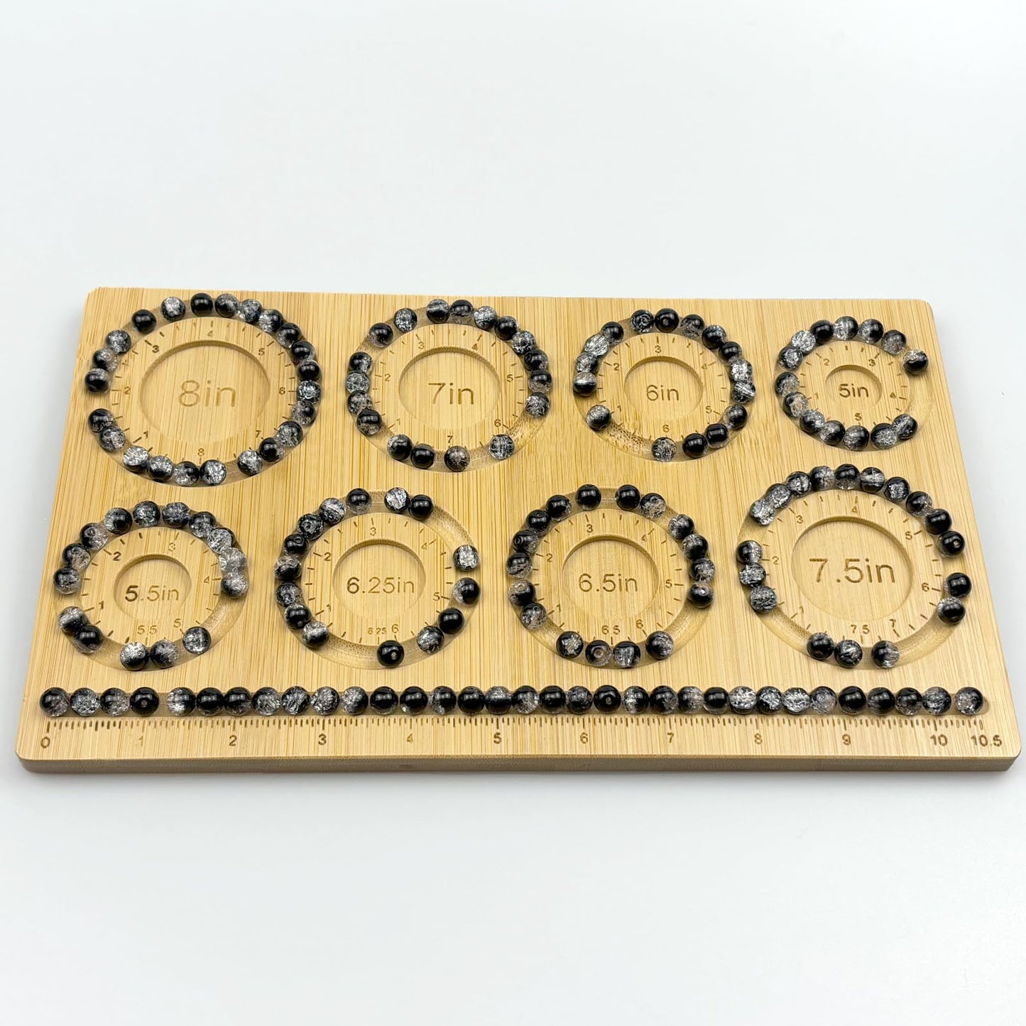 Bead Boards for Jewelry Making, Bamboo Beading Board for Jewelry Bracelet Making, Bracelet Bead Board, Bracelet Bead Board for Bracelet, Jewelry Making Supplies,DIY Bead Tray Bracelet Tray