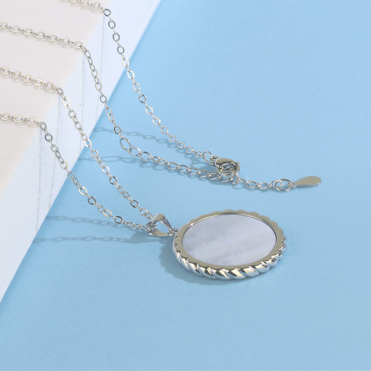 SmileBelle Mom Necklace as Mothers Day Gifts from Daughter Son, Mom Jewelry as Birthday Gifts for Mother, Mother Necklaces as Unique Sentimental Jewelry Gifts for Mommy