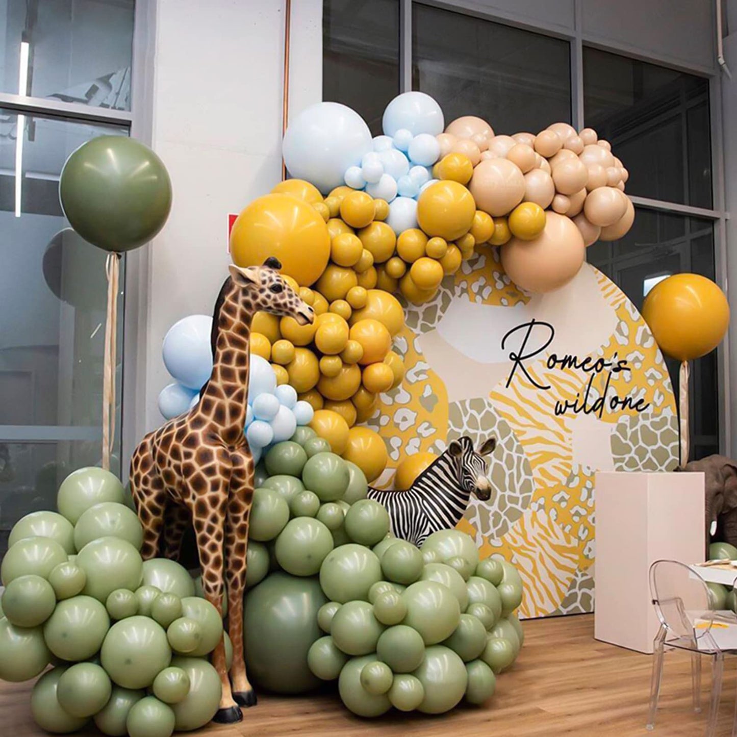 100pcs Sage Green Balloons 18 inch +12 inch +10 inch +5 inch Party Eucalyptus Olive Green Balloon Birthday Balloons Baby Shower Balloon Wedding Balloons