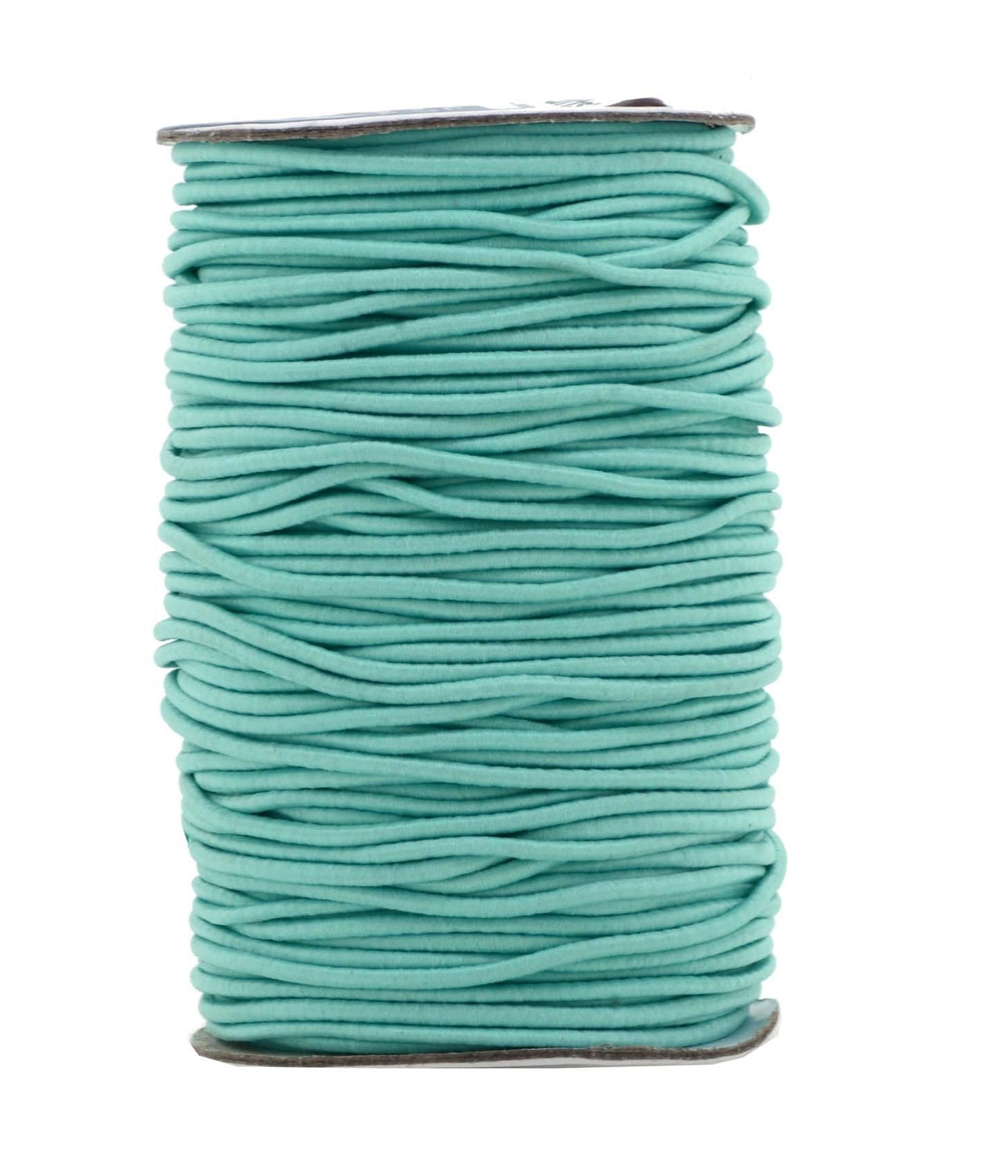 Mandala Crafts 2mm Turquoise Elastic Cord for Jewelry Making - 76 Yds Stretchy Cord Round Elastic Strings for Bracelets Making - Stretchy String for Crafts Beading