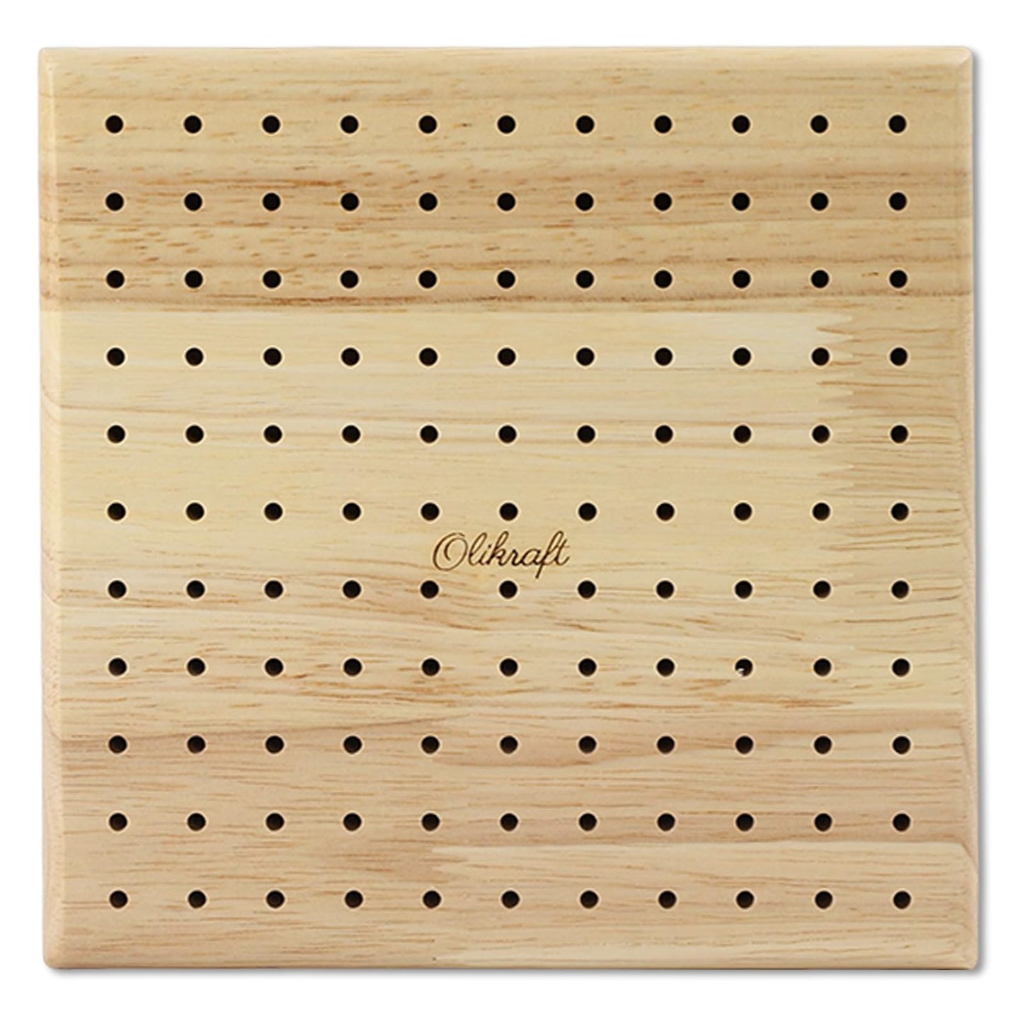 Crochet Blocking Board with Pegs 15 Pins - Granny Square Blocking Board, Blocking Boards for Crochet Projects, Crochet Accessories and Gadgets, Crochet Supplies, Crochet Tools (5 inches)