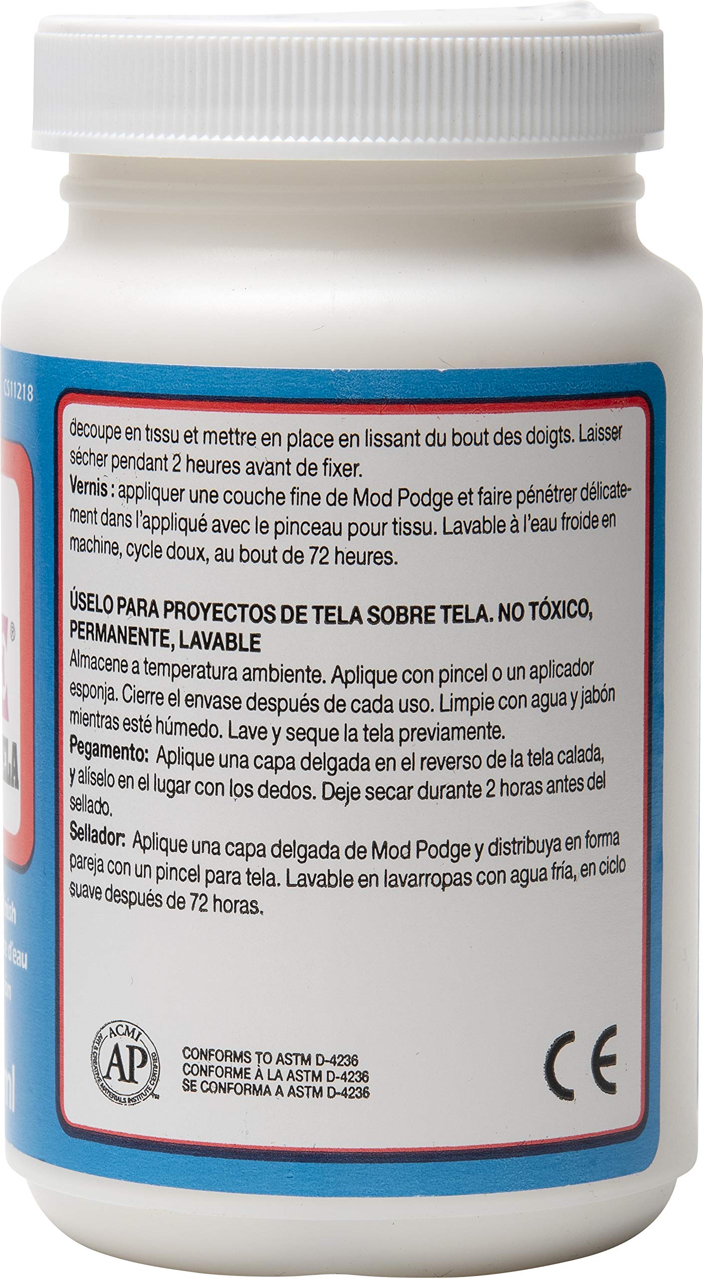 Eight Fabric, 8-ounce, Transparent, 8 Fl Oz