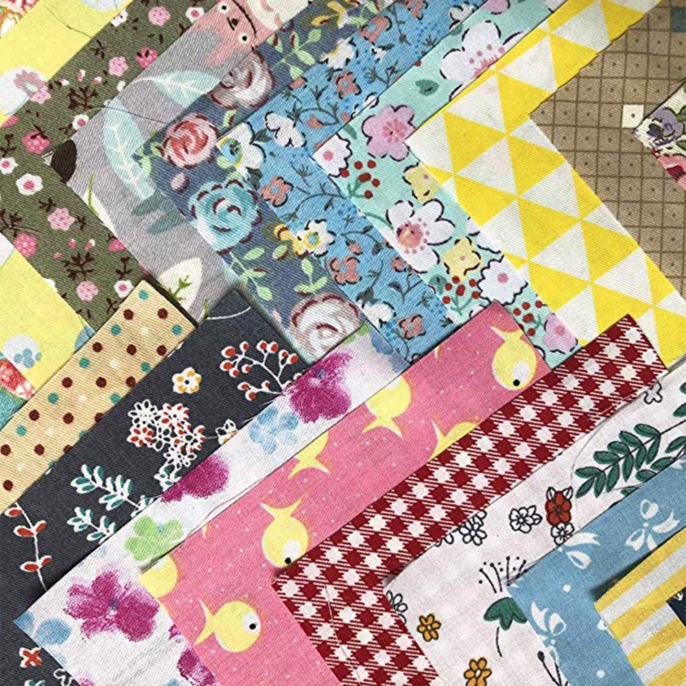 150Pcs 4" x 4" (10cm x 10cm) Cotton Craft Fabric Bundle Squares,Squares Sheets Patchwork,Pre-Cut Quilt Squares,DIY Sewing Quarters Bundle,Quilting Fabric Bundles