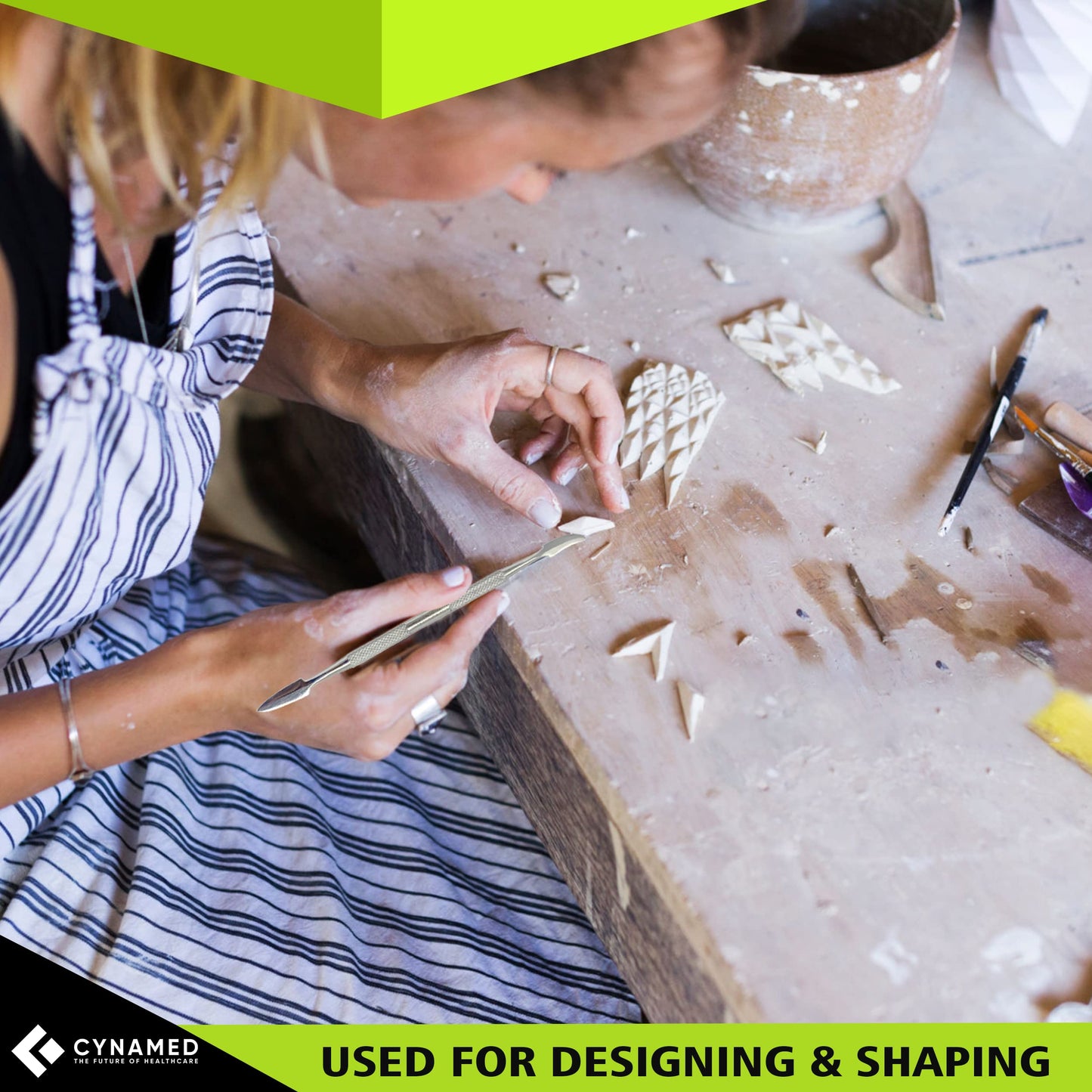 Stainless Steel Spatula Wax & Clay Sculpting Tool Carver Set (12PK)