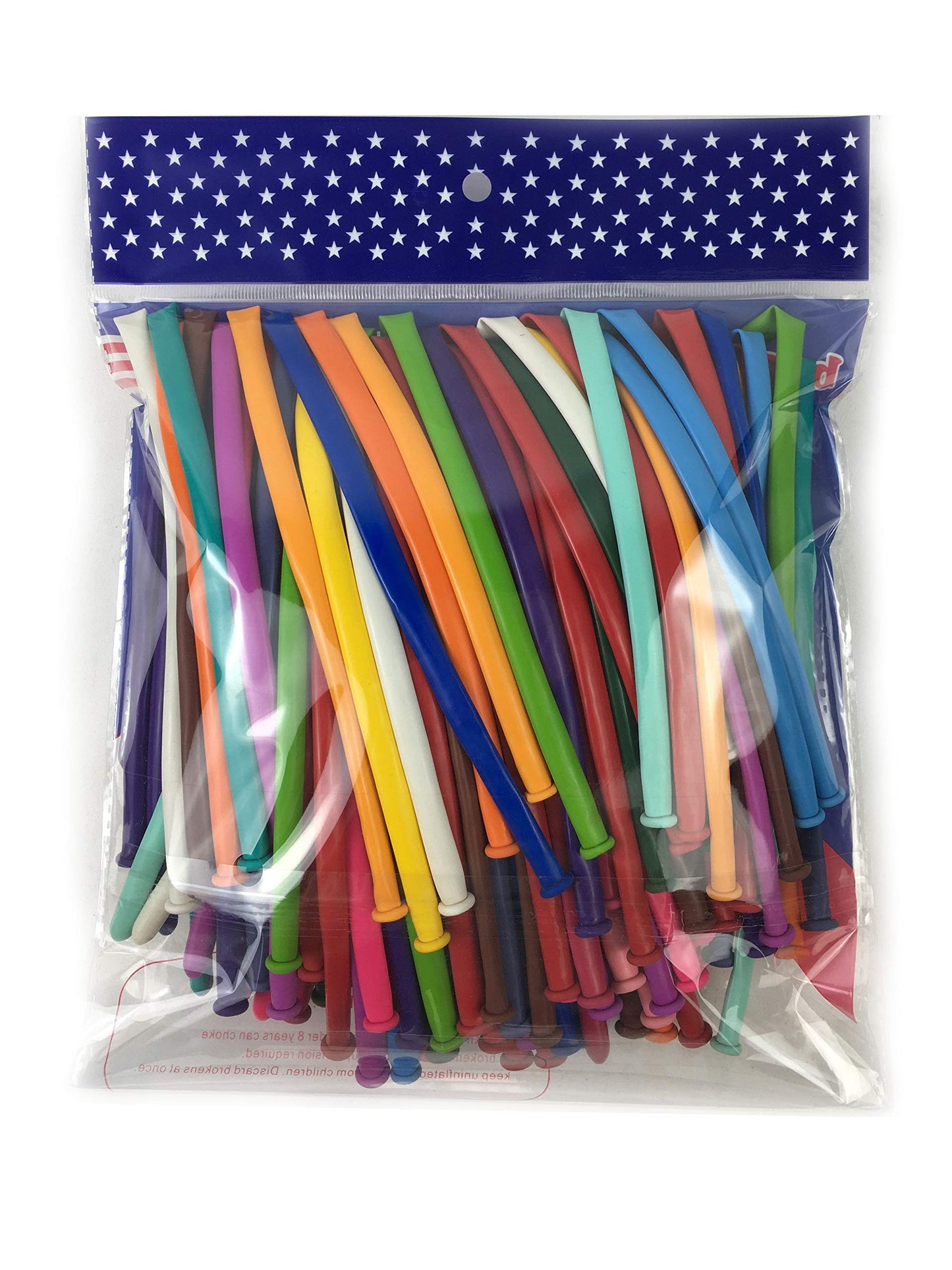 KADBANER 260Q Long Balloons 100-Pack latex balloons,Graduation, Wedding,Reunion Party, Birthday