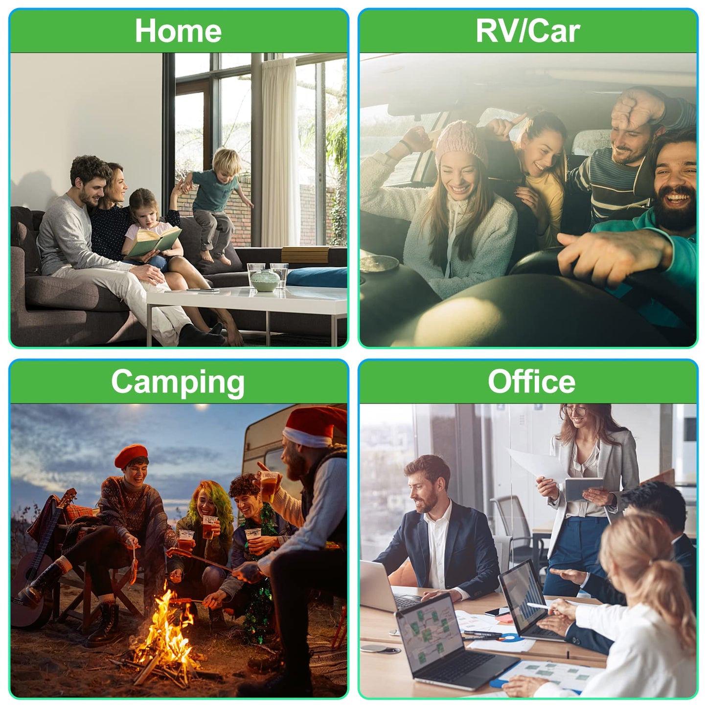 276 Car First Aid Kit for Business, Portable First Aid Kits Travel Szie Emergency Essentials Supplies for Outdoor Activities Skating Boating, Green AMORNING