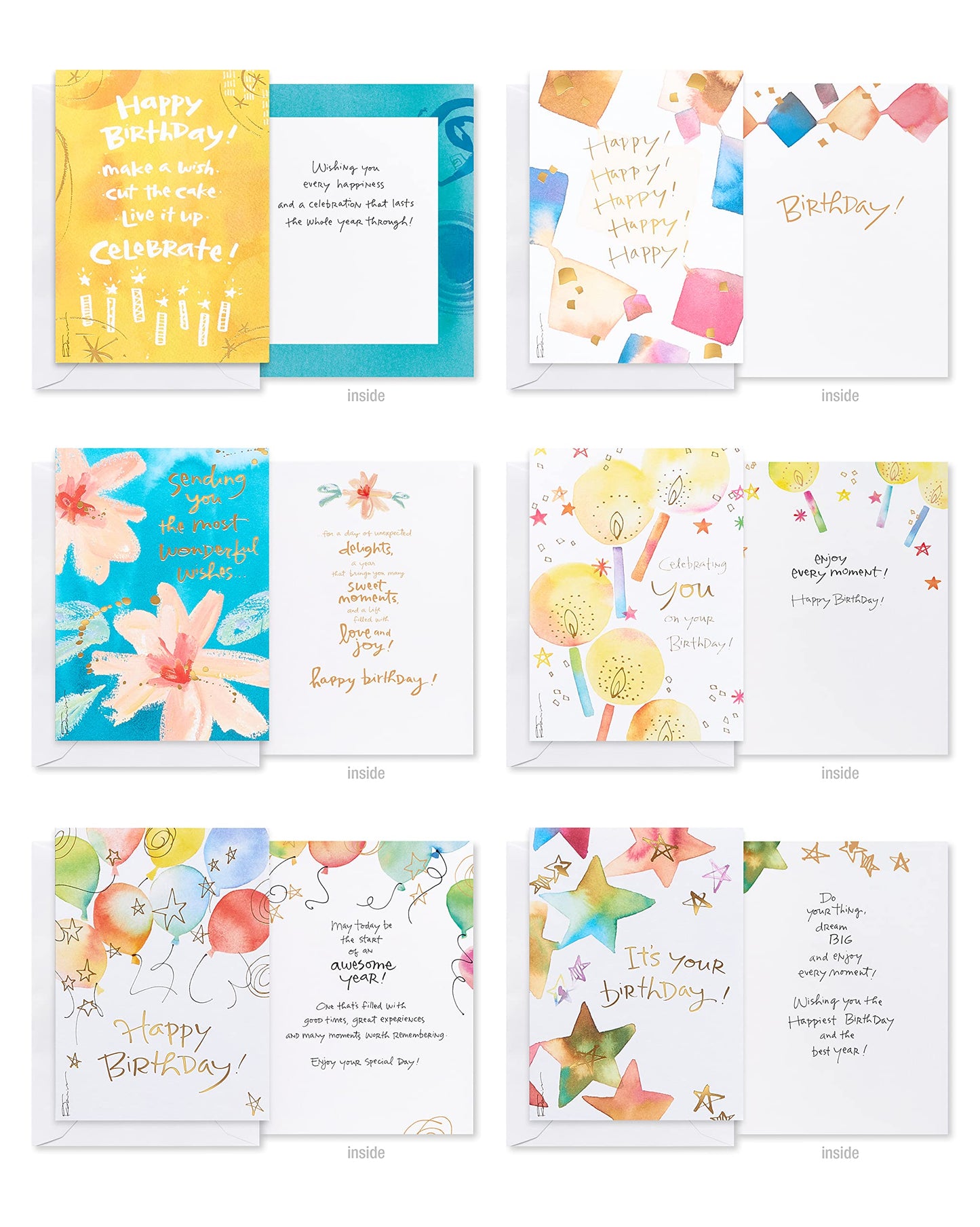 American Greetings All Occasion Card Bundle, Kathy Davis Designs (40-count)