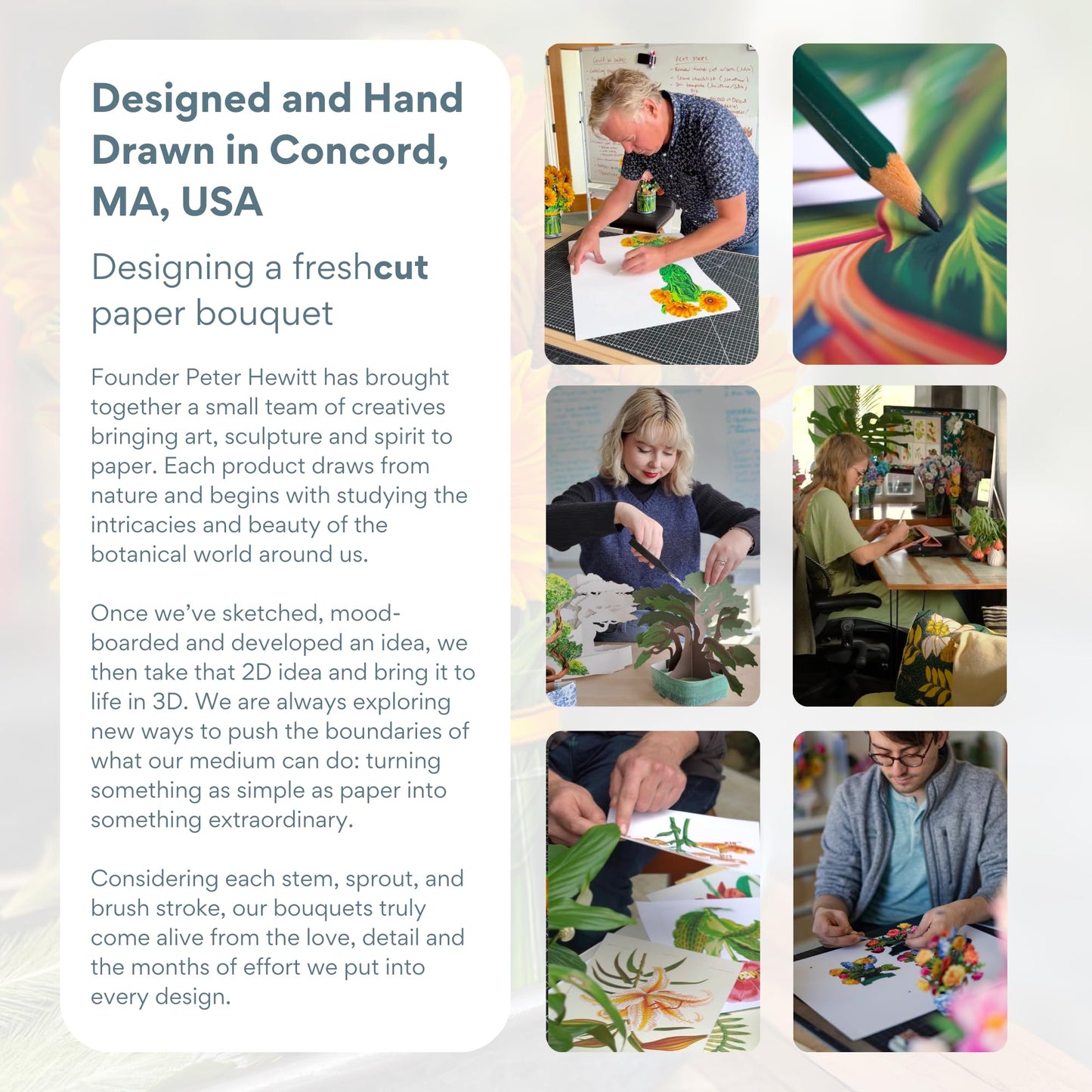 Freshcut Paper Pop Up Cards, English Daffodils, 12 Inch Life Sized Forever Flower Bouquet 3D Popup Greeting Card, Birthday Cards, Get Well Gifts, Blank Notecard & Envelope