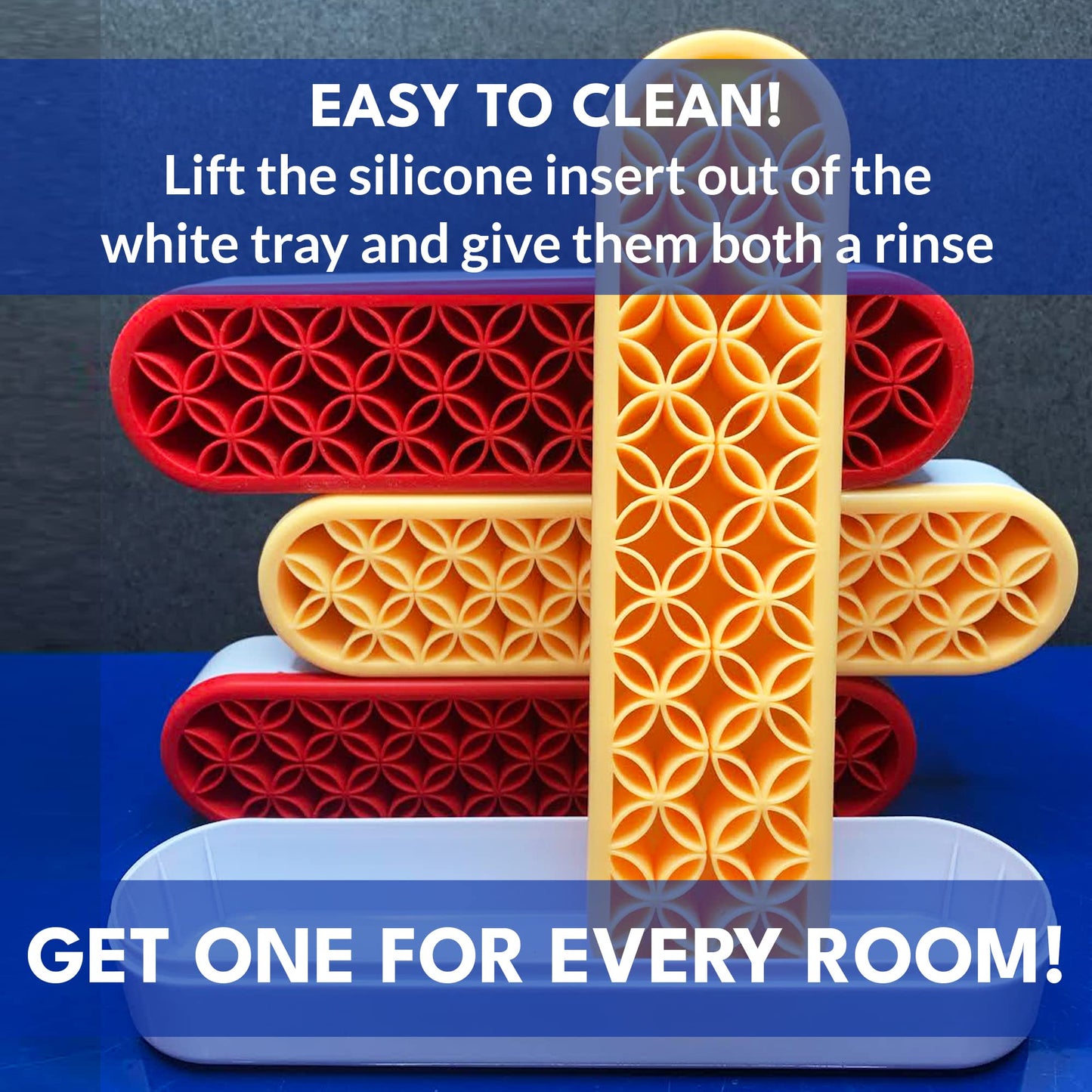 Madam Sew Upright Sewing Tools Caddy Desktop Organizer for Craft and Quilting Supplies Holds Scissors, Seam Rippers and Markers – Tabletop Sewing Accessories Storage Organizer (Red)