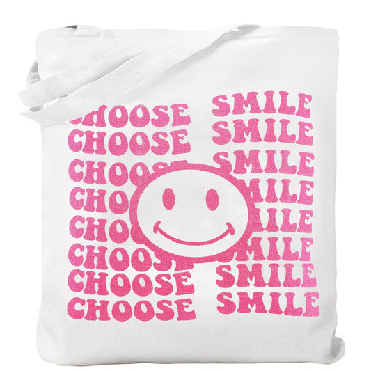 Canvas Tote Bag with Zipper Handles for Women Bridesmaid Birthday Wedding Mother Ladies Shopping Gift Bags