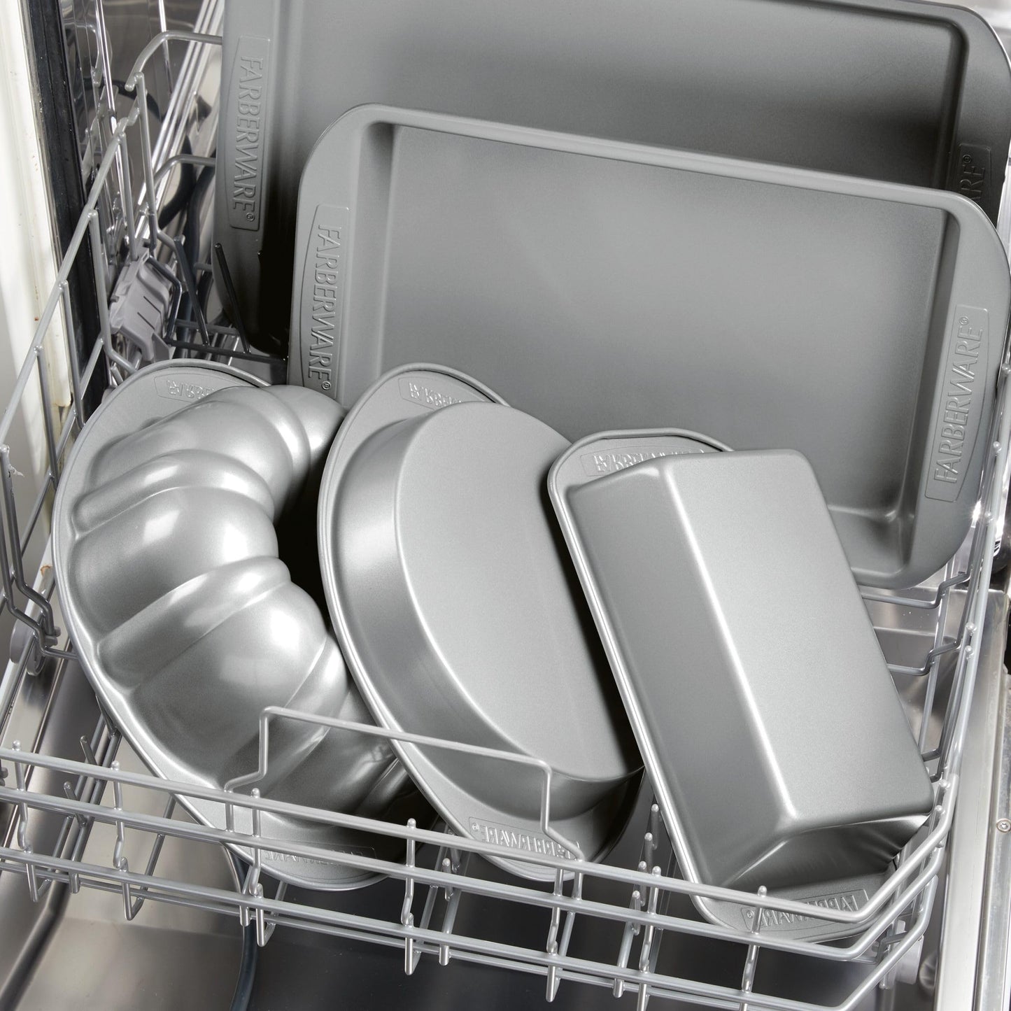 Farberware 12-c. Nonstick Nonstick Bakeware Muffin Pan, Gray