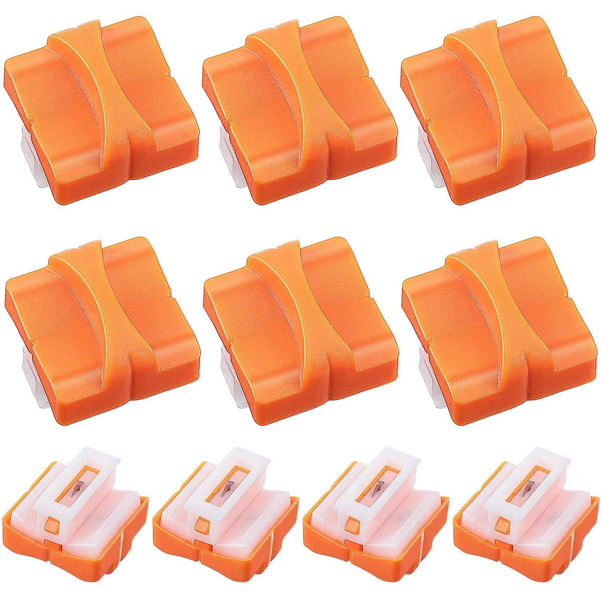 Mudder 10 Pcs Paper Cutter Replacement Blades for A4,Orange