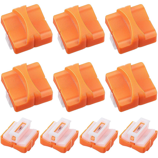 10 Pcs Paper Cutter Replacement Blades for A4,Orange