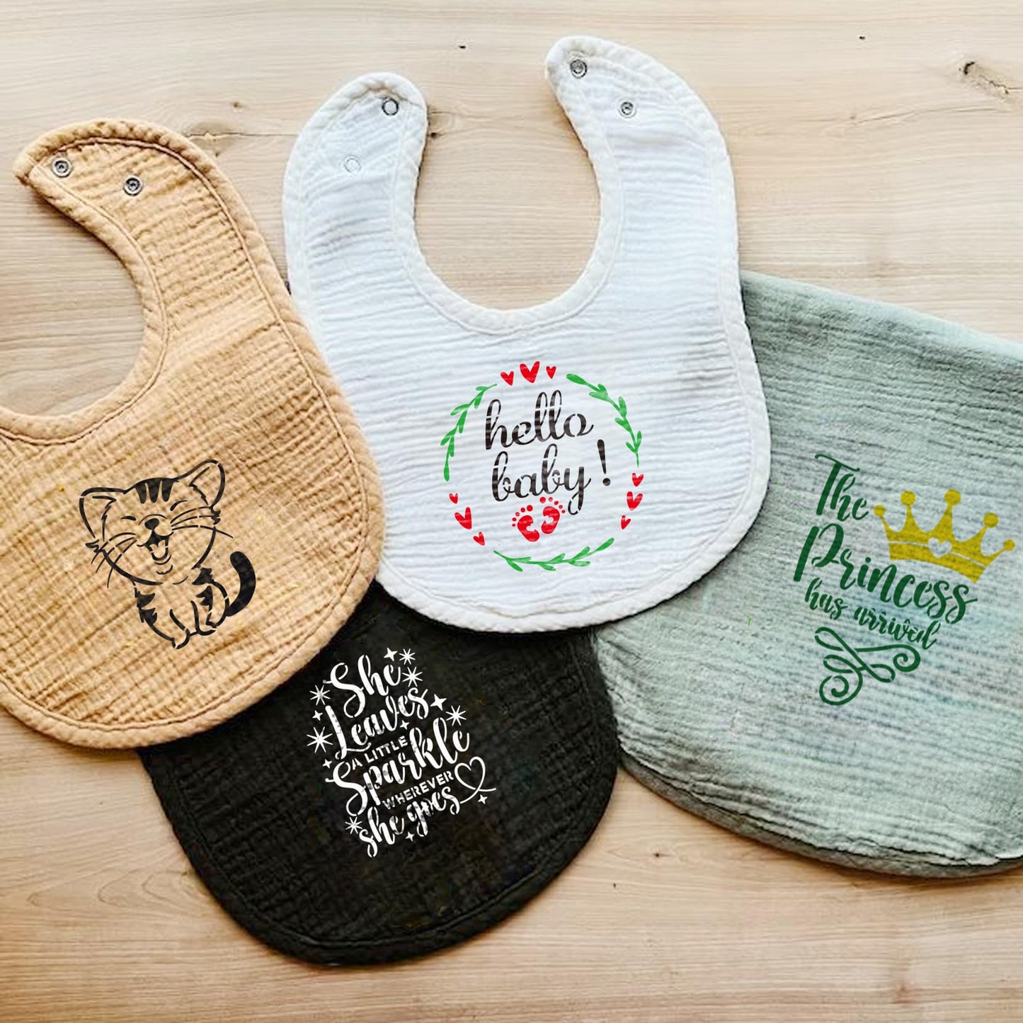 Small Stencils for Painting on Wood Reusable, 3 Inch Reusable Stencil for Craft Ornament Paint Template Stencils for Wall Card Rock Wood Signs Coasters Canvas Home Decor (65 Baby)