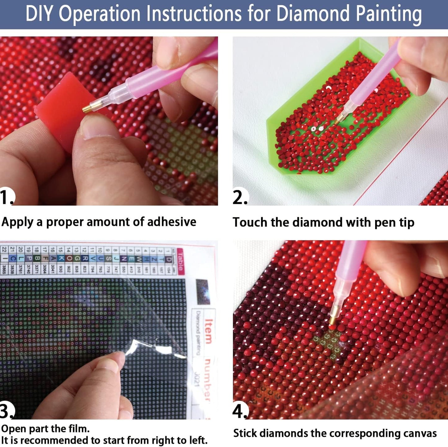 Rousp DIY 5D Diamond Painting Art Kits for Adults Highland Cow Diamond Painting Round Drill Art Craft Kits for Home Wall Decor Gifts 16x20inch