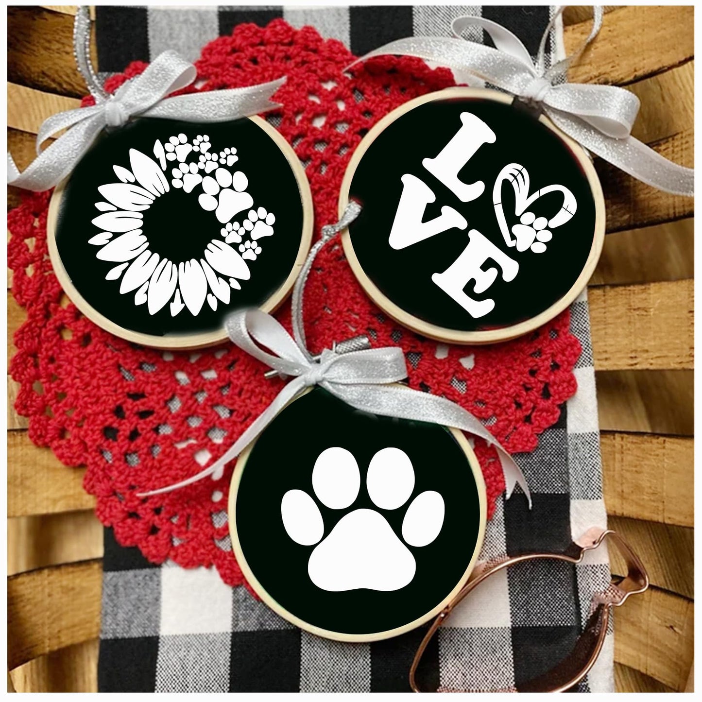 Small Stencils for Painting on Wood Reusable, 3 Inch Reusable Stencil for Craft Ornament Paint Template Stencils for Wall Card Rock Wood Signs Coasters Canvas Home Decor (Dog)