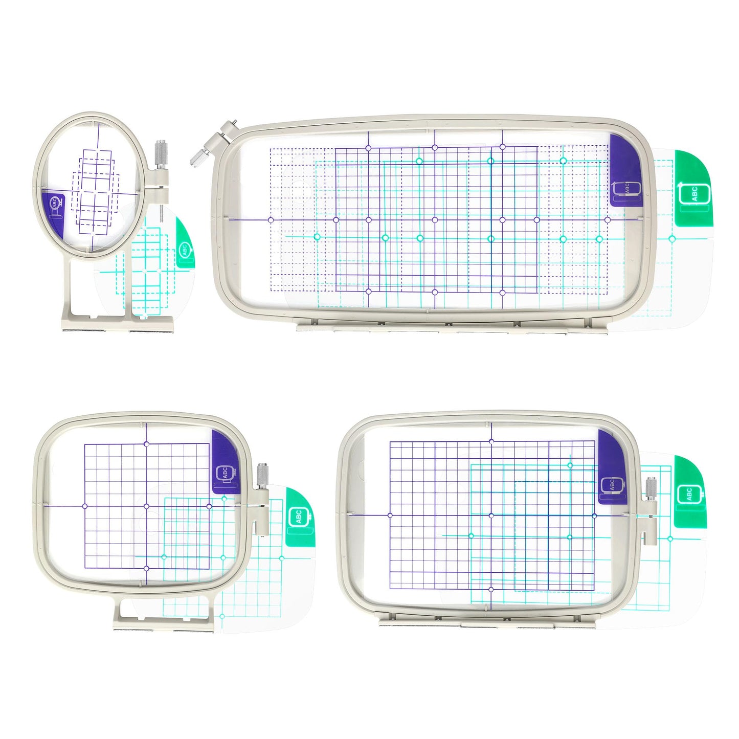 Sew Tech Embroidery Hoops for Brother PE900 PE800 SE2000 SE1900 PE770 780D PE700 PC6500 Brother Innovis 1250 700 Babylock Embroidery Machine Hoop