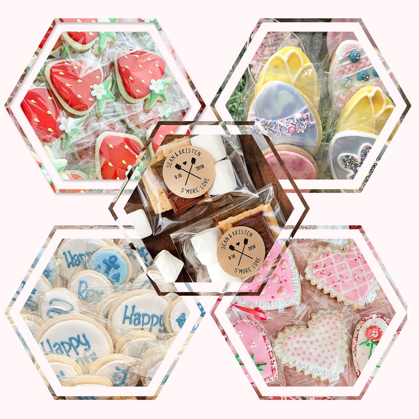 400Pcs Self Sealing Bag with Hang Hole Resealable Storage Bag Clear Plastic Hanging Bag for Packaging Necklaces Earrings Jewelry, 3.5 x 4.7inch, 3.5 x 5.5inch, 3.5 x 7.8 inch, 3.5 x 11.8 inch