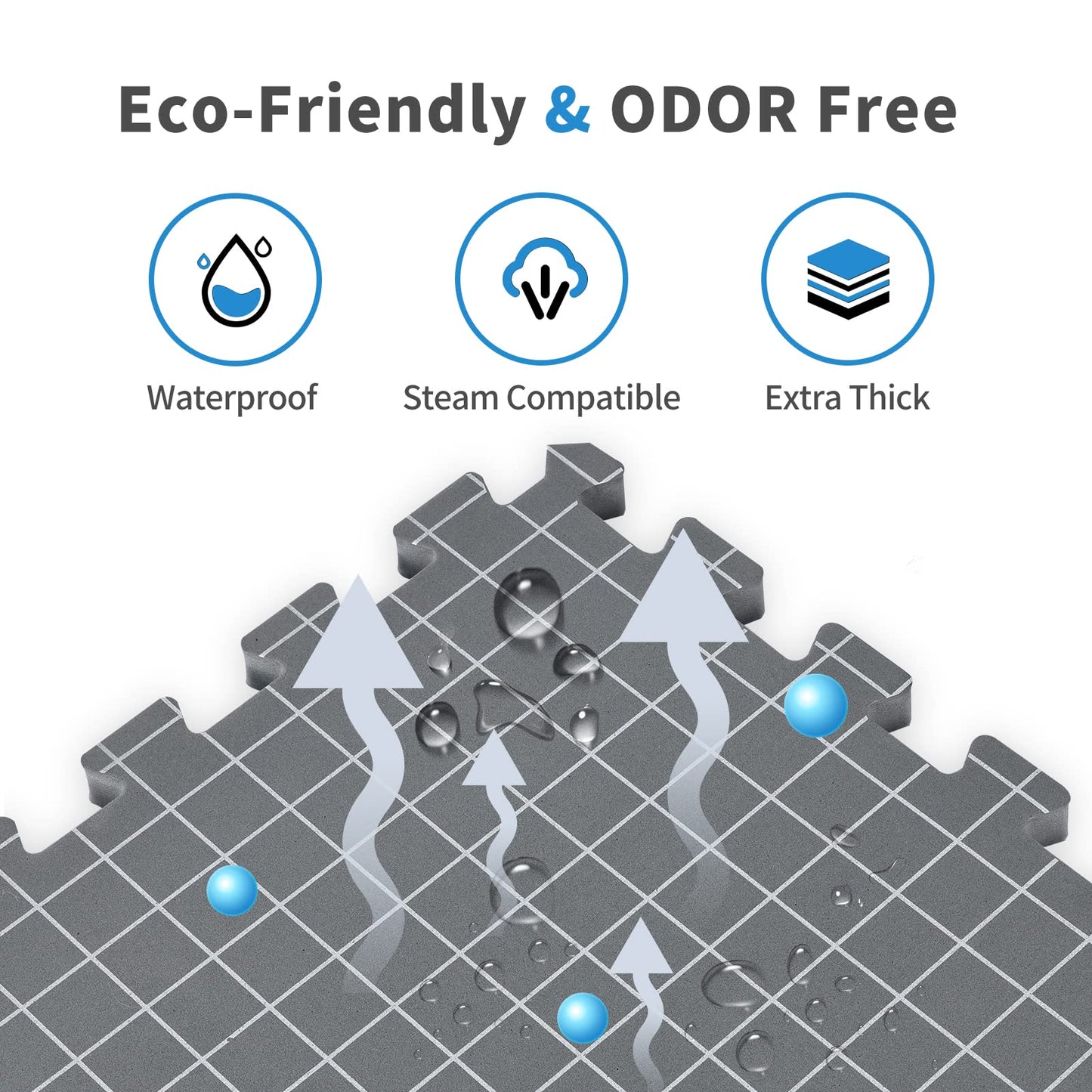 Yrangee Blocking Mats for Knitting & Crochet Project,Extra Thick Blocking Boards with Grids for Needlepoint or Crochet,9 Pack Knitting Mats with 150 T-Pins and Storage Bag