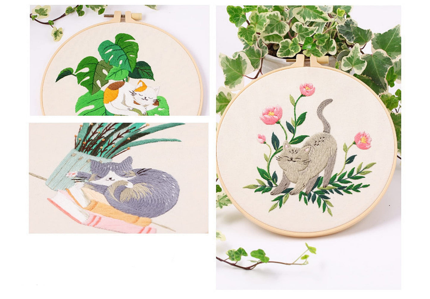 Embroidery Kits for Beginners, Embroidery Kits for Adults, Easy Embroidery Kit