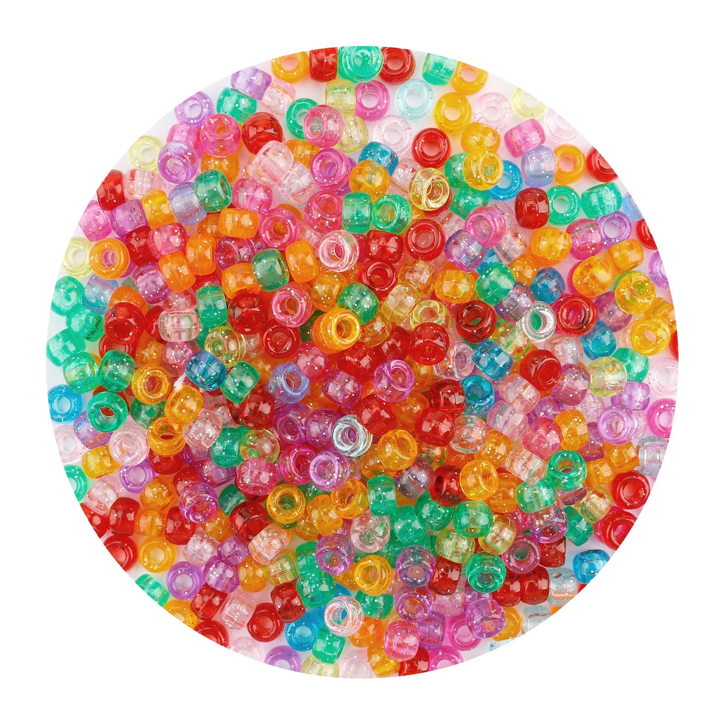 1100pcs Hair Beads,Pony Beads for Bracelets Making,Colorful Beads,4mm Beads,Clear Beads,Tiny Beads,Beads in Bulk,Color Beads for Bracelets,Glitter Beads,Glitter Pony Beads,Crystal Beads Bulk,