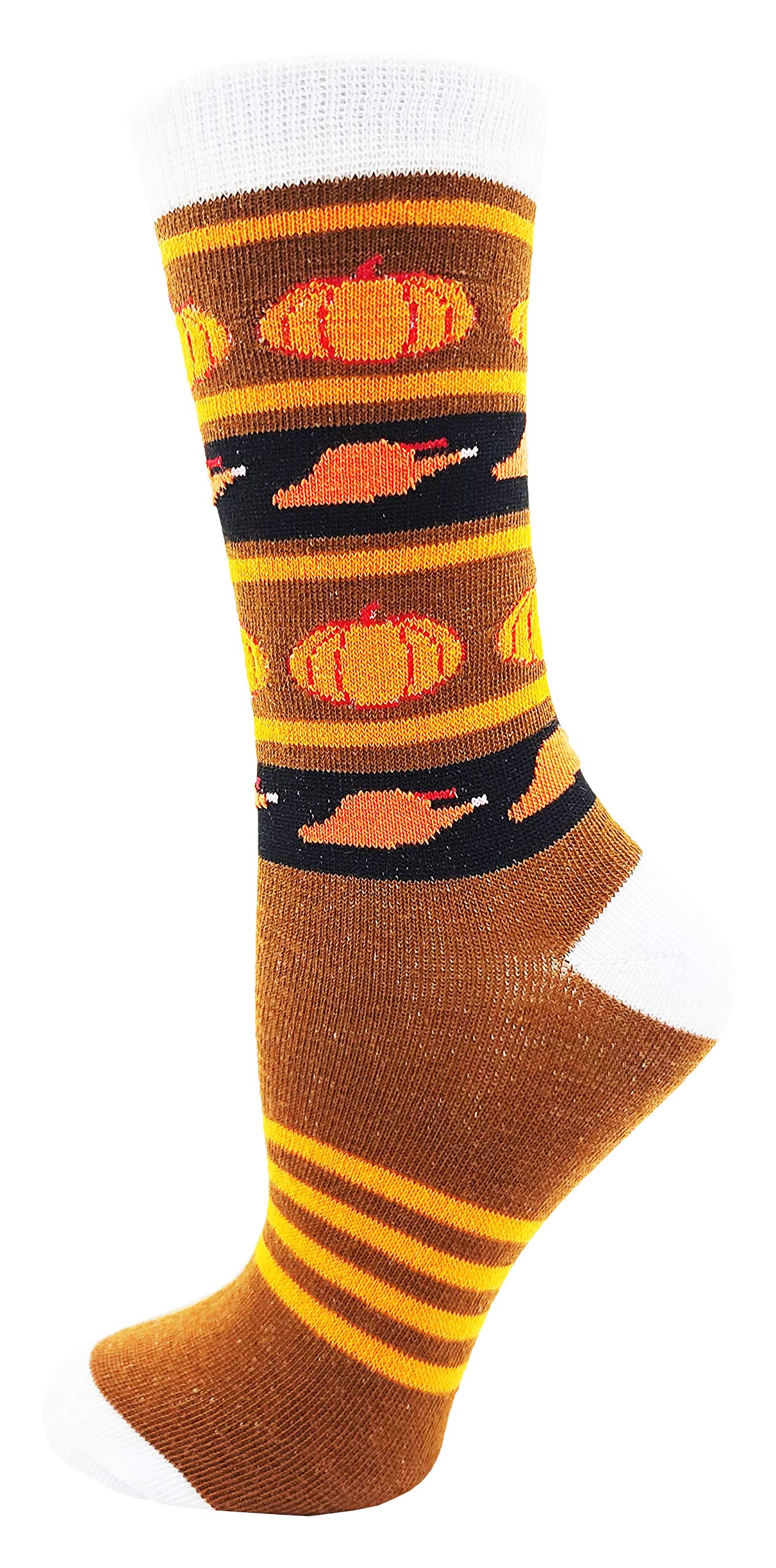 Winterlace 12 Pairs Autumn Socks Thanksgiving Fall (12 Pairs Assorted)
