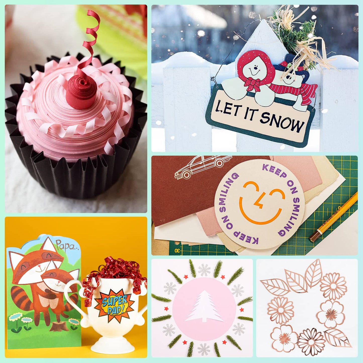 10PCS Deep Point Cutting Blades Compatible with Maker/Maker 3/Explore Air/Air 2/Explore Air 3 Cutting Machines Replacement Blades for Glitter Vinyl, Cardstock, Faux Leather, Adhesive Foil, Vellum