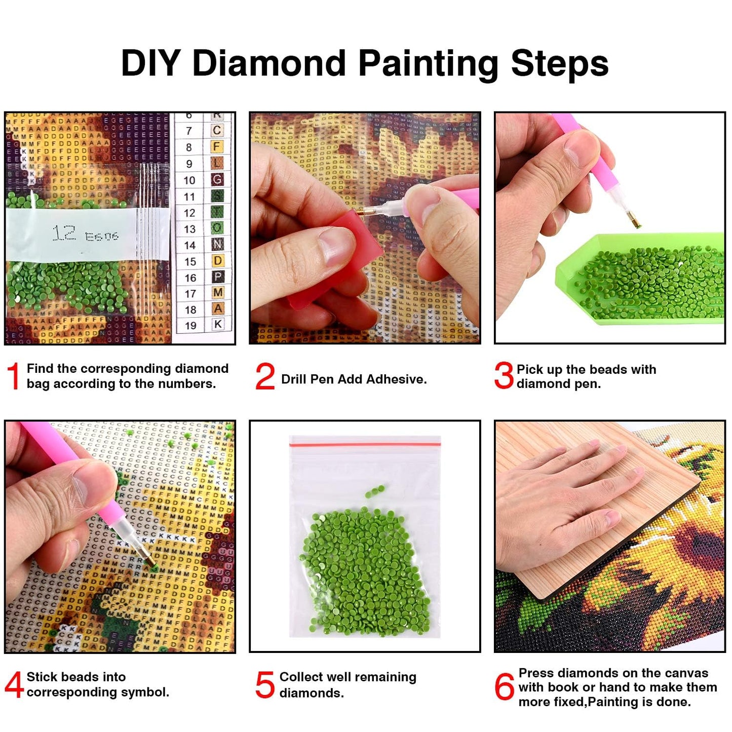 5D DIY Diamond Painting Kits for Adults Kids Lemon Flower Full Drill Embroidery Cross Stitch Crystal Rhinestone Paintings Pictures Arts Wall Decor Painting Dots Kits 15.7X11.8 in
