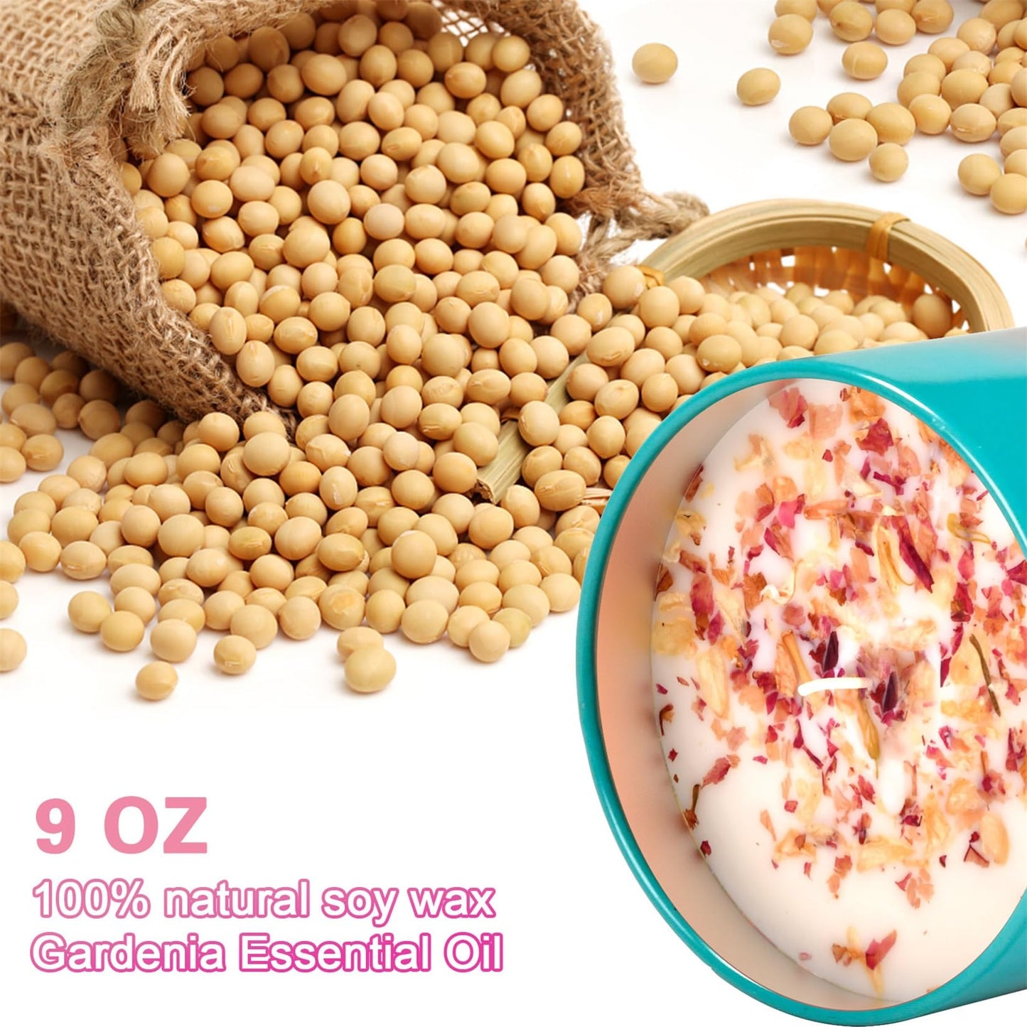 Mothers Day Gifts for Mom - Scented Candles 9oz