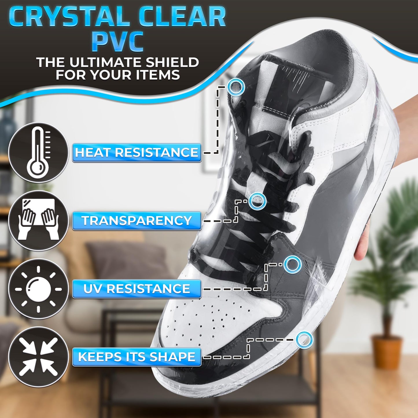 200Pcs Heat Shrink Wrap Bags - 3Sizes Shoe Shrink Wrap Bags for Gift Baskets Soap Packaging Bags Clear Heat Shrink Bags - Heat Wrap Clear Cellophane Bags Clear Gift Bags Heat Seal Bags Shrink Wrap Bag