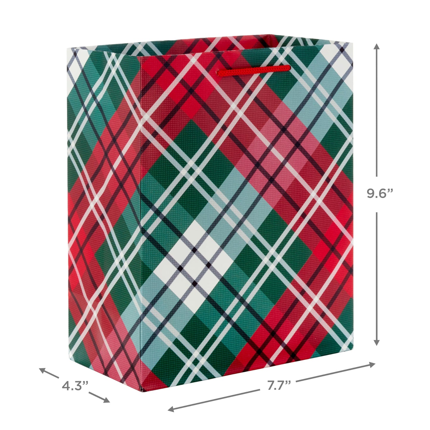 4 Medium Christmas Gift Bags with Handles