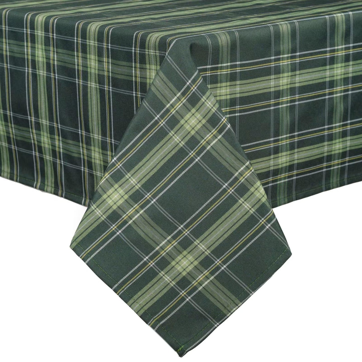 St. Patrick's Day Rectangle Table Cloth 60x84 inch - Decoration Holiday Tablecloth - Reusable Wipable Waterproof Fabric Table Linen Cover for Kitchen, Indoor and Outdoor